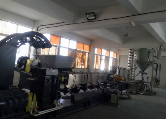 Κίνα Ενιαία μηχανή εξωθητών βιδών για το υψηλό υλικό πληρώσεως PE+Talc με την παραγωγή 1000kg/hr προμηθευτής